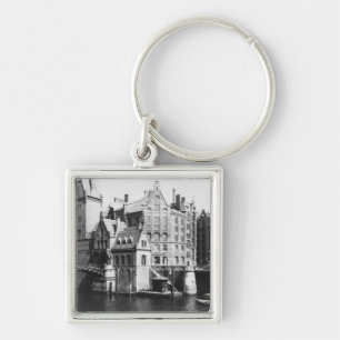 Porte-clés Vue du Speicherstadt Hambourg, c.1910