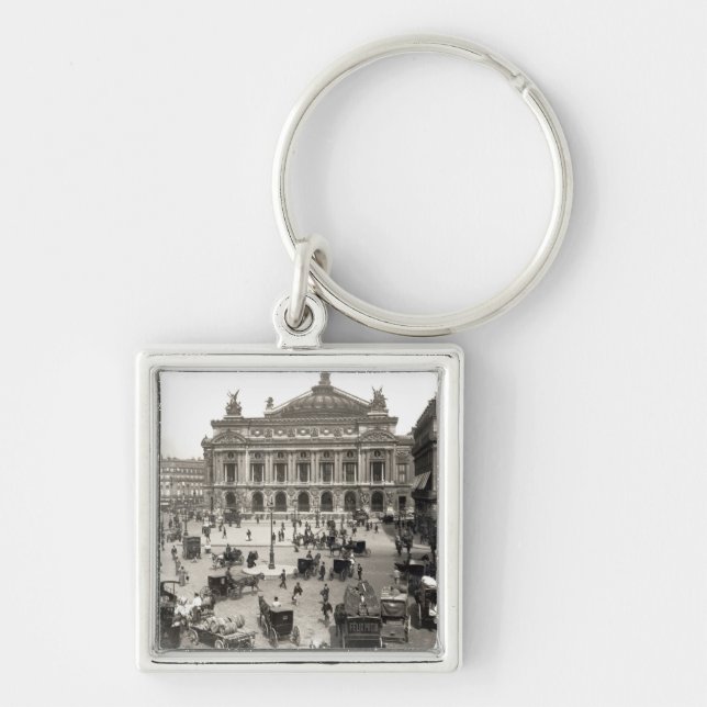 Porte-clés Vue du théatre de l'opéra de Paris, 1890-99 (Devant)
