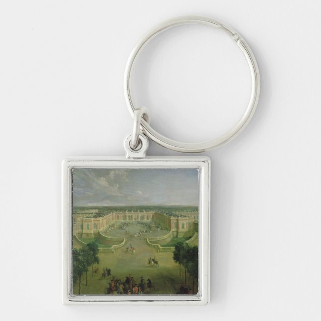 Porte-clés Vue du Trianon grand, 1722 (Devant)
