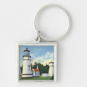 Porte-clés Vue extérieure de l'Umpqua LighthouseCoast