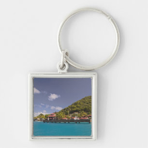 Porte-clés Vue panoramique du Bitter End Yacht Club Vierge