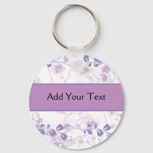 Porte-clés Vue papillon en Lilac violet