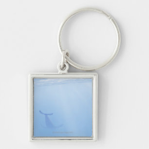 Porte-clés Vue sous-marine de baleine