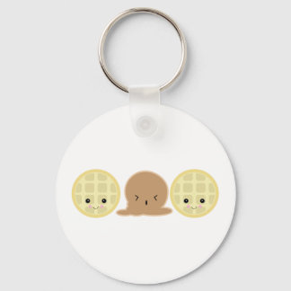 Porte-clés waffle ice cream sandwich