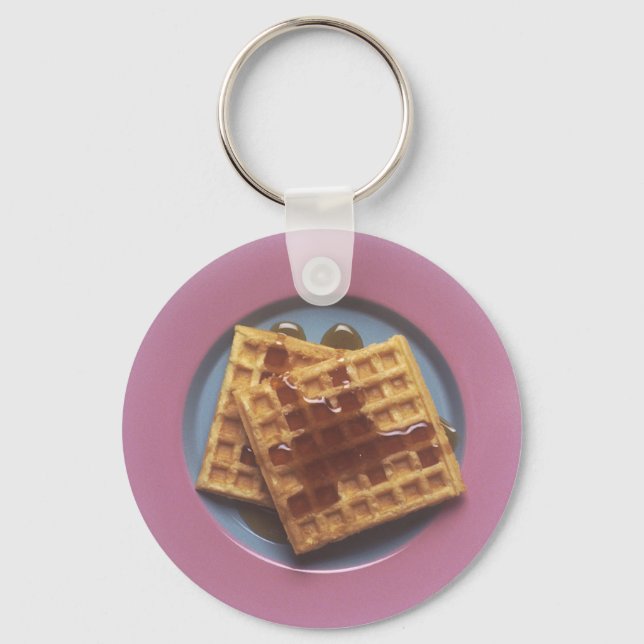 Porte-clés Waffles With Syrup (Recto)