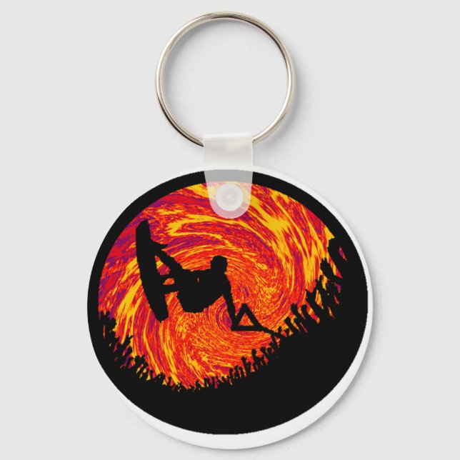 PORTE-CLÉS WAKEBOARD OVER SIGHTED (Recto)