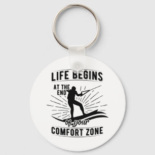 Porte-clés Wakeboard   Waterski Wakeboard Cadeaux de mer