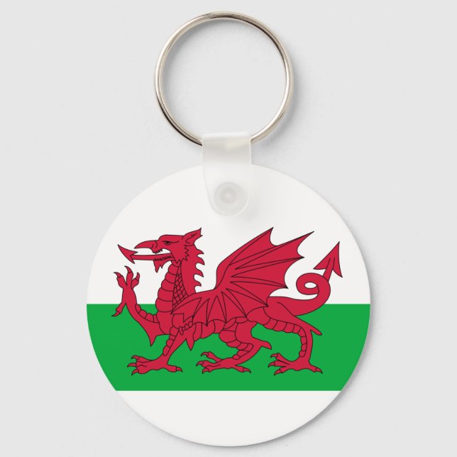 Porte-clés wales flag (Recto)
