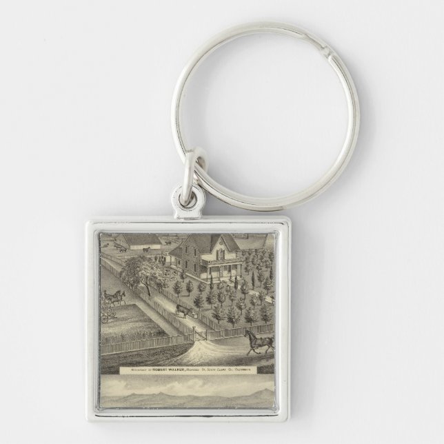 Porte-clés Walker, les résidences de Ball (Devant)