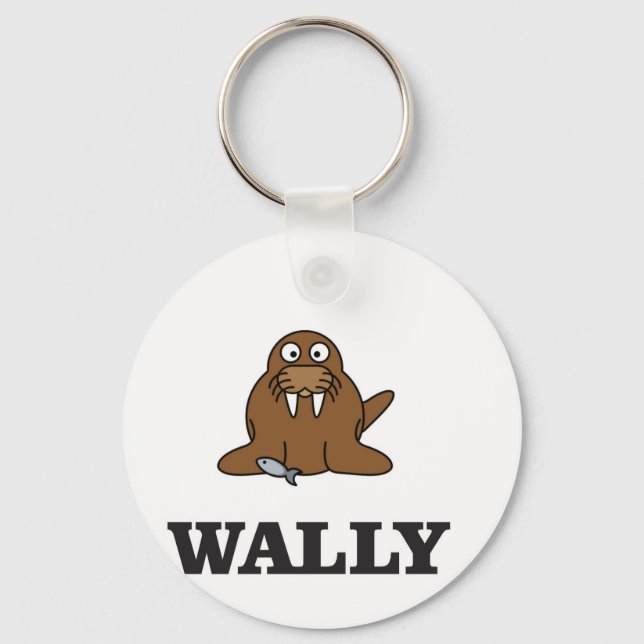 Porte-clés wally the walrus yeah (Recto)