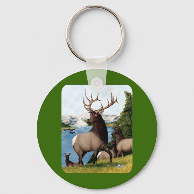 Porte-clés Wapiti (Recto)