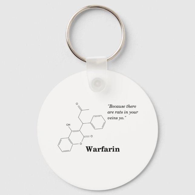 Porte-clés Warfarin (Thinner Blood) (Recto)