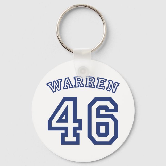 PORTE-CLÉS WARREN 46 (Recto)