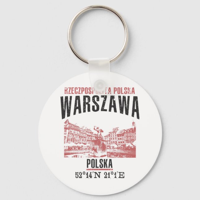 Porte-clés Warszawa (Recto)