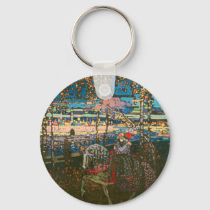 Porte-clés Wassily Kandinsky Le Couple à Cheval Art Russe