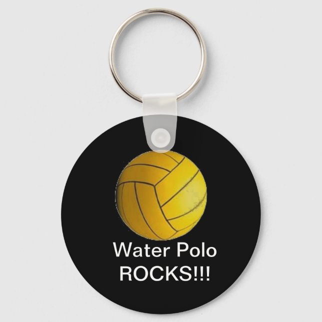 Porte-clés Water Polo ROCKS ! ! ! (Recto)