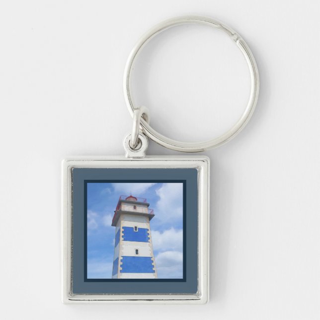 Porte-clés Watercolor lighthouse (Devant)