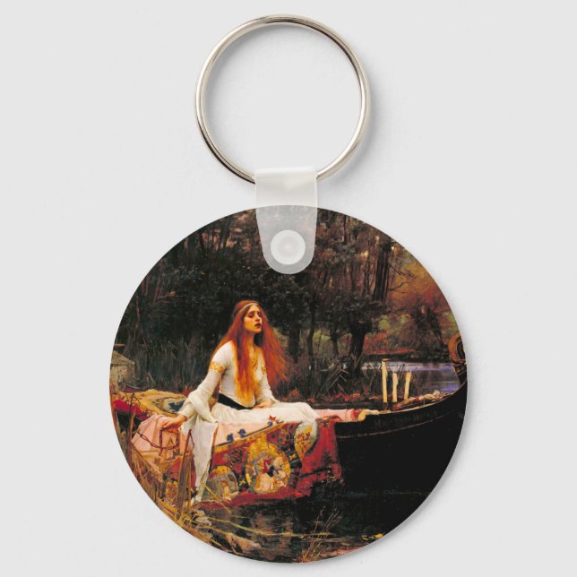 Porte-clés Waterhouse Lady of Shalott (Recto)