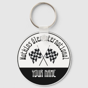 Porte-clés WATKINS GLEN INTERNATIONAL - Drapeau À damiers