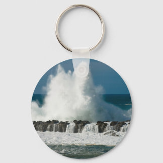 Porte-clés Wave Crashing over Shark's Cove