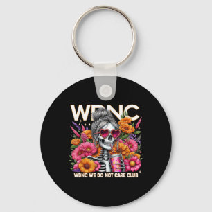 Porte-clés Wdnc Skeleton Girl We Do Not Care Club