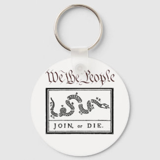 Porte-clés We the People... Join or Die