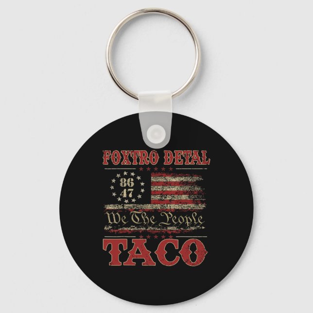 Porte-clés We The People Taco Foxtrot Delta Taco 2  (Recto)