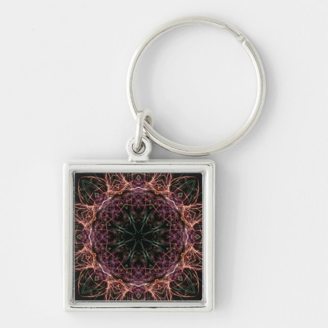 Porte-clés Web de couleur Porte - clé Kaleidoscope (Devant)