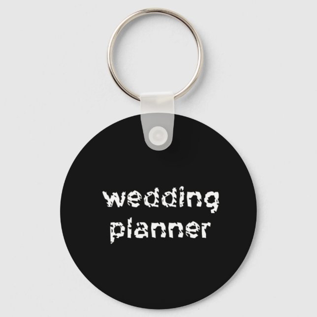 Porte-clés Wedding planner (Recto)