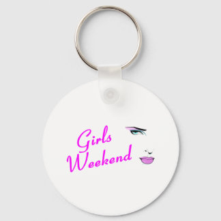 Porte-clés Week-end Filles (Face)