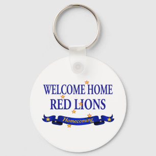 Porte-clés Welcome Home Red Lions