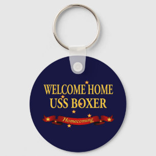 Porte-clés Welcome Home USS Boxer