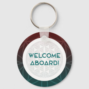 Porte-clés welcome to the team sacred geometry