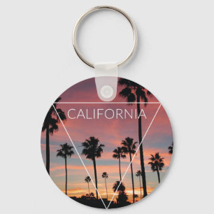 Porte-clés Wellcoda California Palm Beach Sun Spring