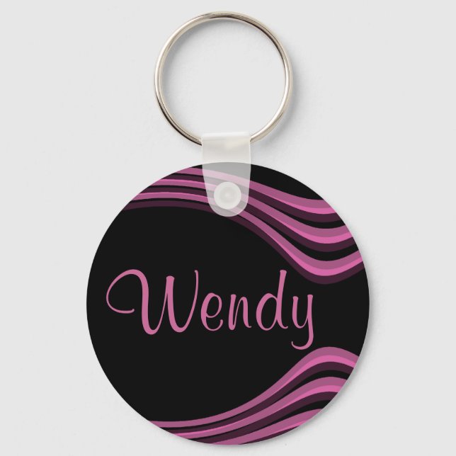 Porte-clés Wendy personnalisable (Recto)