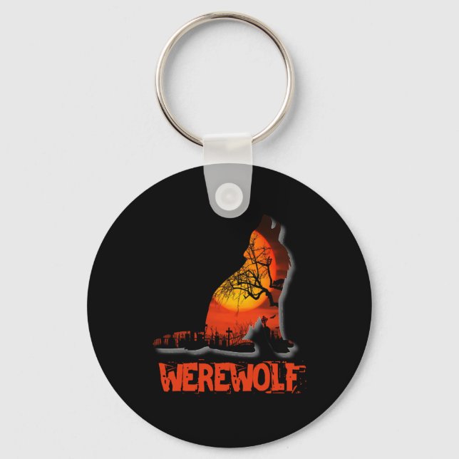 Porte-clés Werewolf Halloween (Recto)