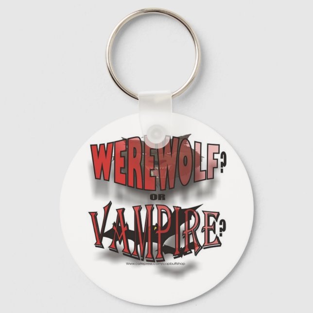 PORTE-CLÉS WEREWOLF OU VAMPIRE (Recto)