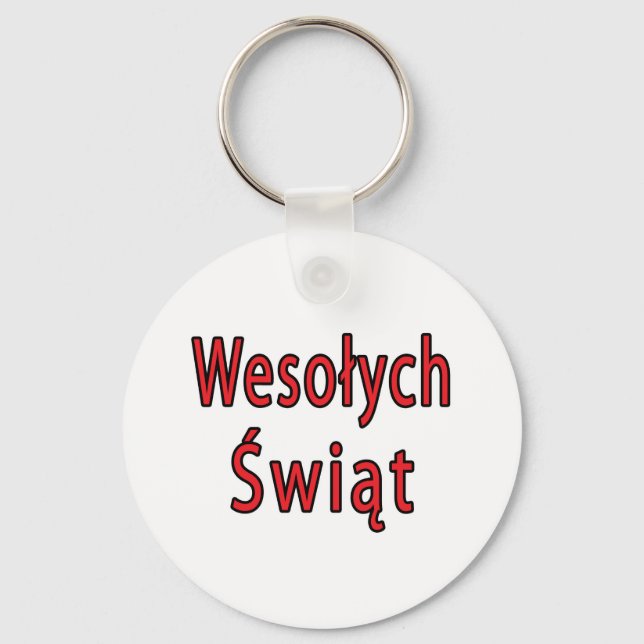 Porte-clés Wesolych Swiat (Recto)