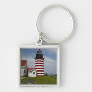 Porte-clés West Quoddy Head Lighthouse State Park est le