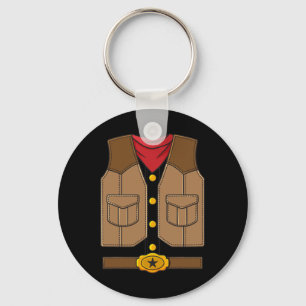 Porte-clés Western Cowboy Halloween Garçons Enfants