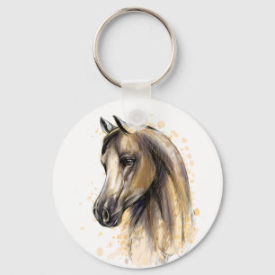 Porte-clés Western Cowgirl Equestria Horseback équitation Che