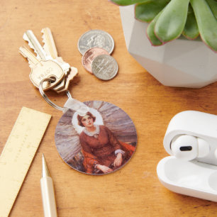 Porte-clés Western vintage, Madonna de la Prairie par Koerner