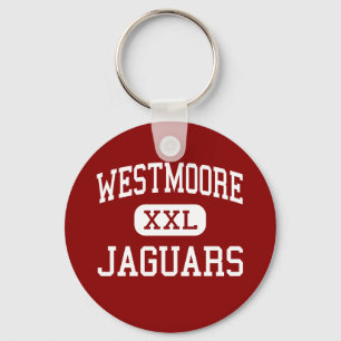 Porte-clés Westmoore - jaguars - haut - Ville d'Oklahoma