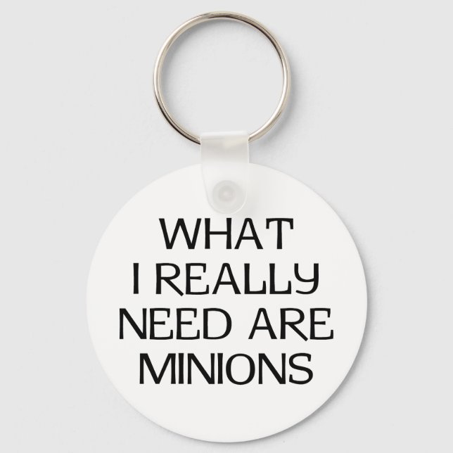 Porte-clés What Minions (Recto)