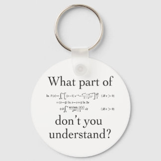 Porte-clés What part of...