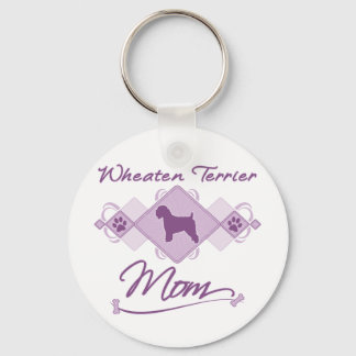Porte-clés Wheaten Terrier Maman