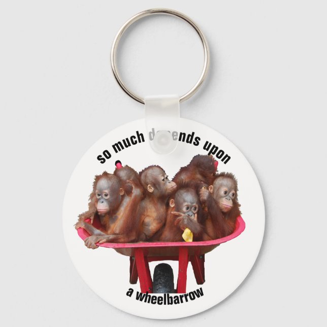 Porte-clés Wheelbarrow (Recto)