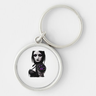 Porte-clés Whimsigoth Classic Design Pour Halloween