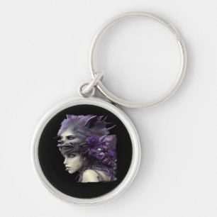 Porte-clés Whimsigoth Drôle Design pour Halloween