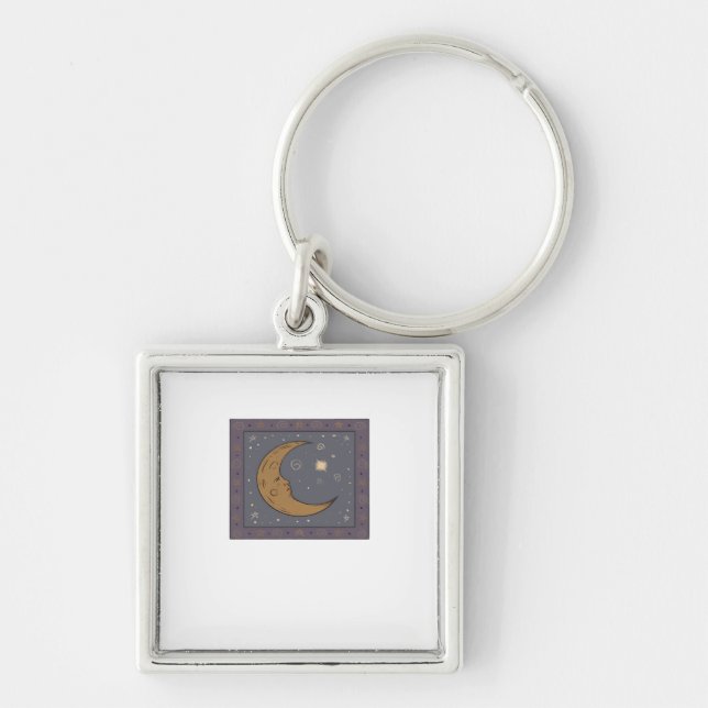 Porte-clés Whimsigoth Moon Classic (Devant)